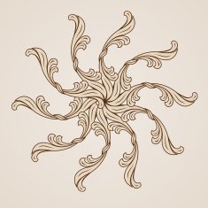Floral Pattern N715