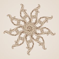 Floral Pattern N719