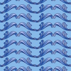 Blue floral background N5