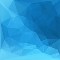 Blue White Polygonal Mosaic Background N15