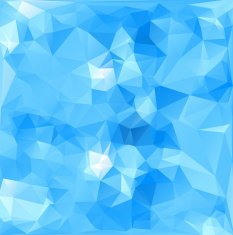 Blue White Polygonal Mosaic Background N18