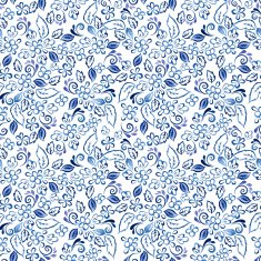 Floral watercolor pattern N5
