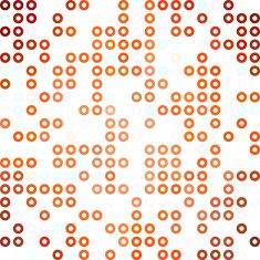 Red Donuts Background Creative Design Templates N2