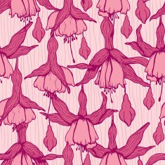 Pattern fuchsia