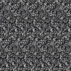 Floral vintage seamless pattern on light background