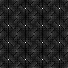 Black and white geometric seamless pattern N80