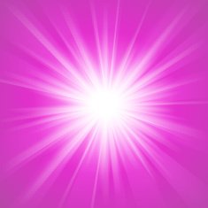 Pink and white abstract magic light background