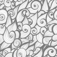Curl abstract pattern with multicolored waves Vector illustration EPS N7