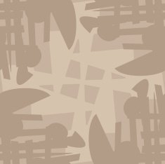 Chaotic Seamless Brown Patterns