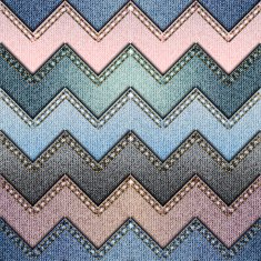 Patchwork of denim fabric N7