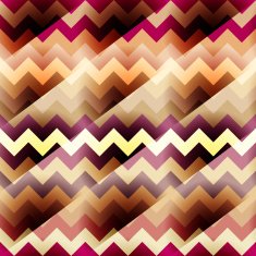 Chevrons pattern with diagonal strikes