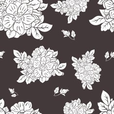 elegant floral pattern N2
