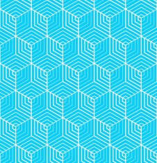 hexagonal grid pattern
