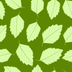 Seamless sharp leaves
