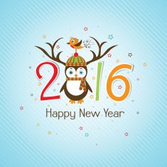 Template Christmas greeting card vector