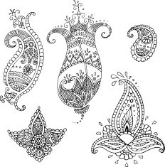 Paisley set N5