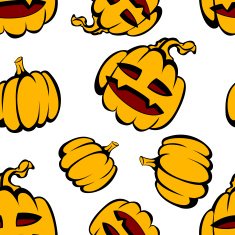 halloween fun and spooky pattern N6
