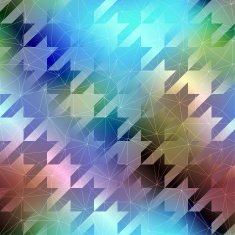 Houndstooth pattern on abstract blurred background N2