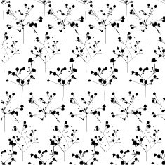 Seamless vector pattern with ink stains
