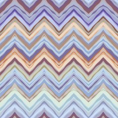 Blue wrong chevrons pattern
