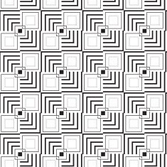Geometric Square Seamless Pattern N3