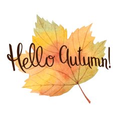 Watercolor autumn leaves N3
