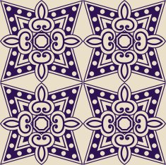 Arabesque seamless pattern N69