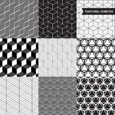 Geometric pattern set N4