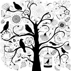 Stylized tree N4