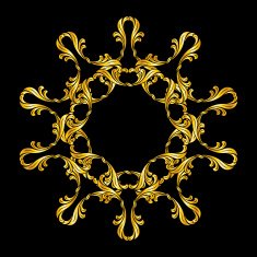 Floral Pattern N734