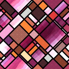Pink geometric diagonal pattern