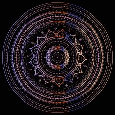 Gold mandala N5