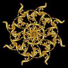 Floral Pattern N738