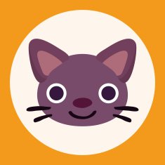 animal cat cartoon theme elements N5