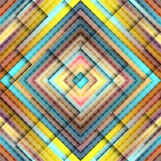Yellow geometric abstract pattern