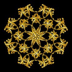 Floral Pattern N742