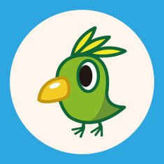 bird cartoon theme elements N11