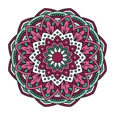 Mandala Ornamental round pattern N7