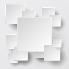 Paper square banners N2
