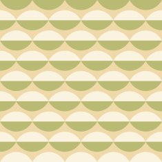 Seamless Geometric Leaf Background