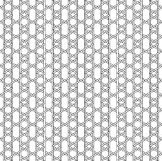 Black and white geometric seamless pattern N95