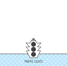 Traffic light icon Safety direction regulate N5