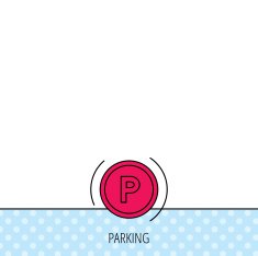 Parking icon Dashboard sign N3
