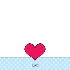 Heart icon Love sign N6