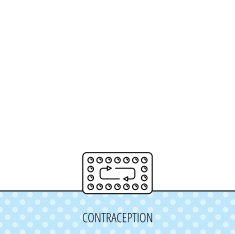 Contraception pills icon Pharmacology drugs N3