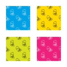 Soapy cleaning icon Bucket with foam and bubble N3