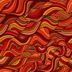 abstract seamless yellow orange brown wave