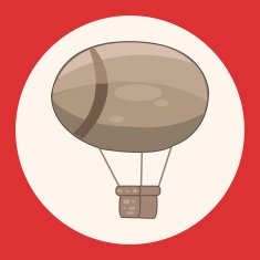 style hot air balloon theme elements N20