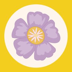 flower theme elements vector eps N4