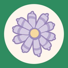 flower theme elements vector eps N8